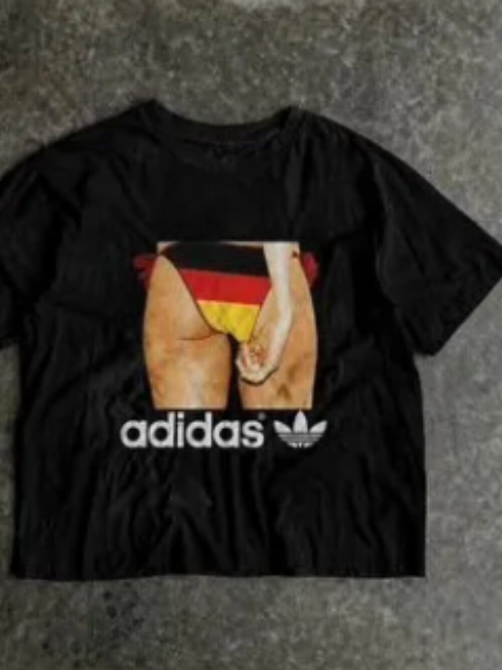 Adidas Graphic Print Black